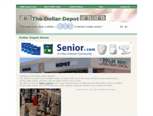 Tablet Screenshot of dollardepotonline.com